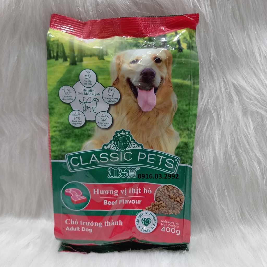 Thức ăn cho chó Classic Pet 400gr