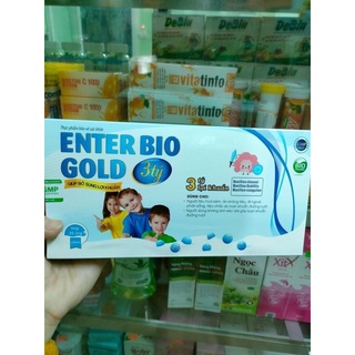 Men vi sinh enter bio gold 3 tỷ lợi khuẩn cải thiện hệ tiêu hoá