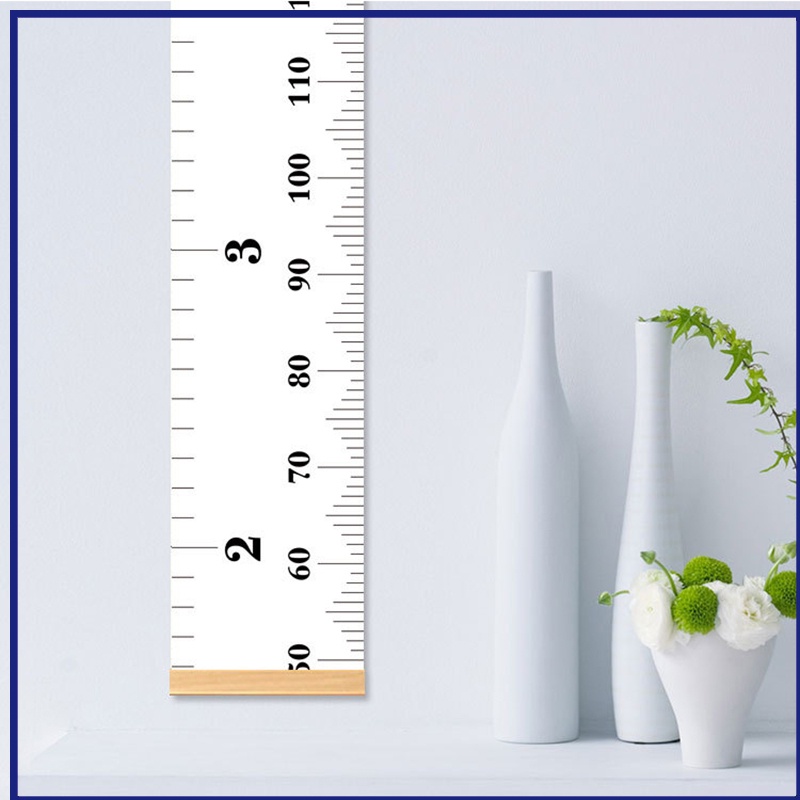 Bảng đo chiều cao treo tường trang trí phòng cho bé