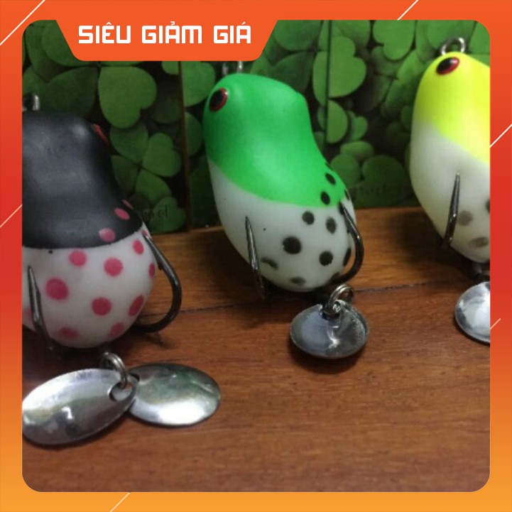Mồi giả nhái hơi Frog Toon, mồi câu cá - ĐỒ CÂU NGỌC HẢI