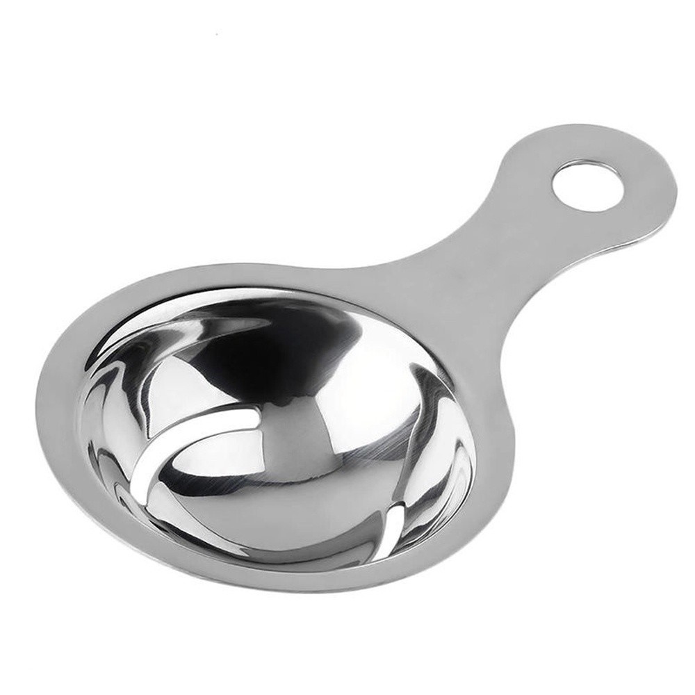 1 Dụng Cụ Tách Lòng Đỏ Trứng Bằng Thép Không Gỉ Chất Lượng Cao