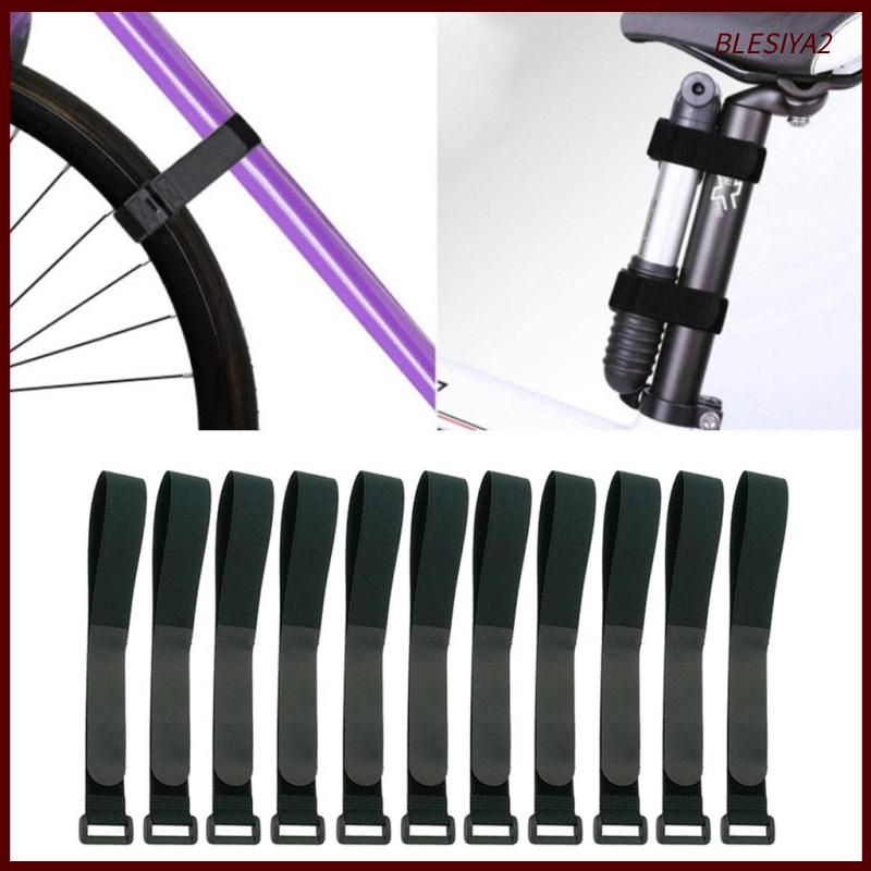 Set 10 dây đai buộc đồ 20cm thay thế cho xe đạp