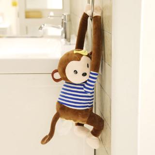 Miễn Phí Vận Chuyển Hộp Đựng Khăn Giấy Hình Khỉ Hoạt Hình Sáng Tạo Treo Ngăn Kéo Xe Hơi