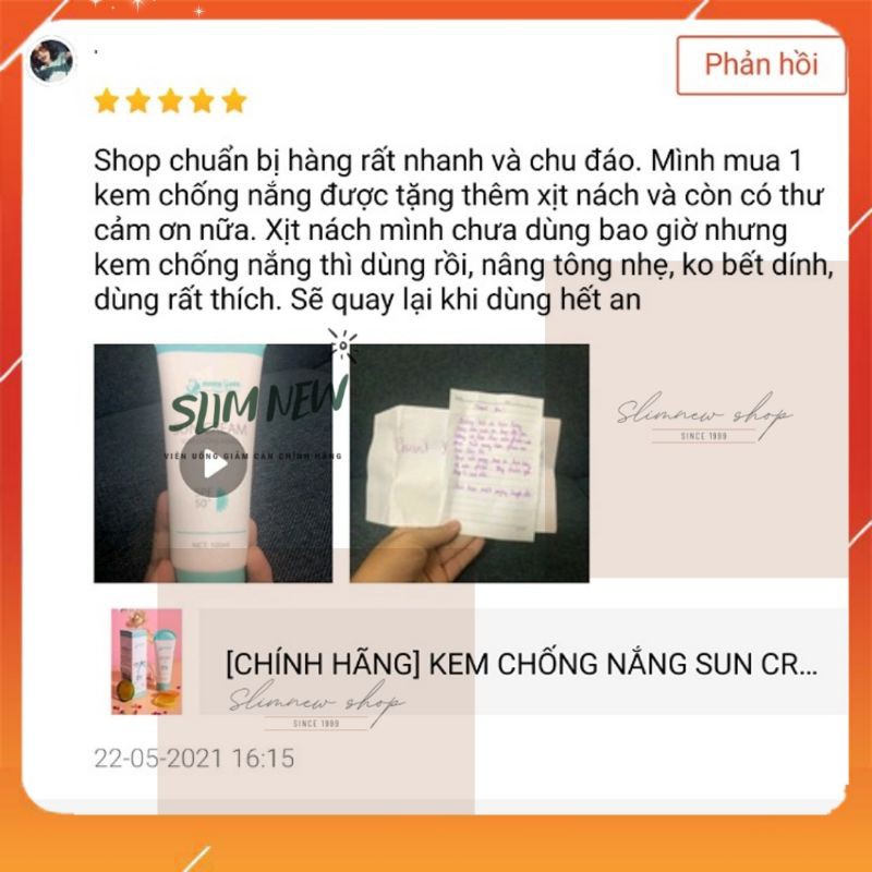 [XẢ KHO] KEM CHỐNG NẮNG SUN CREAM QUYÊN LARA SPF 50 PA + PHÙ HỢP MỌI LOẠI DA , KEM THẨM THẤU NHANH, KHÔNG BẾT DÍNH