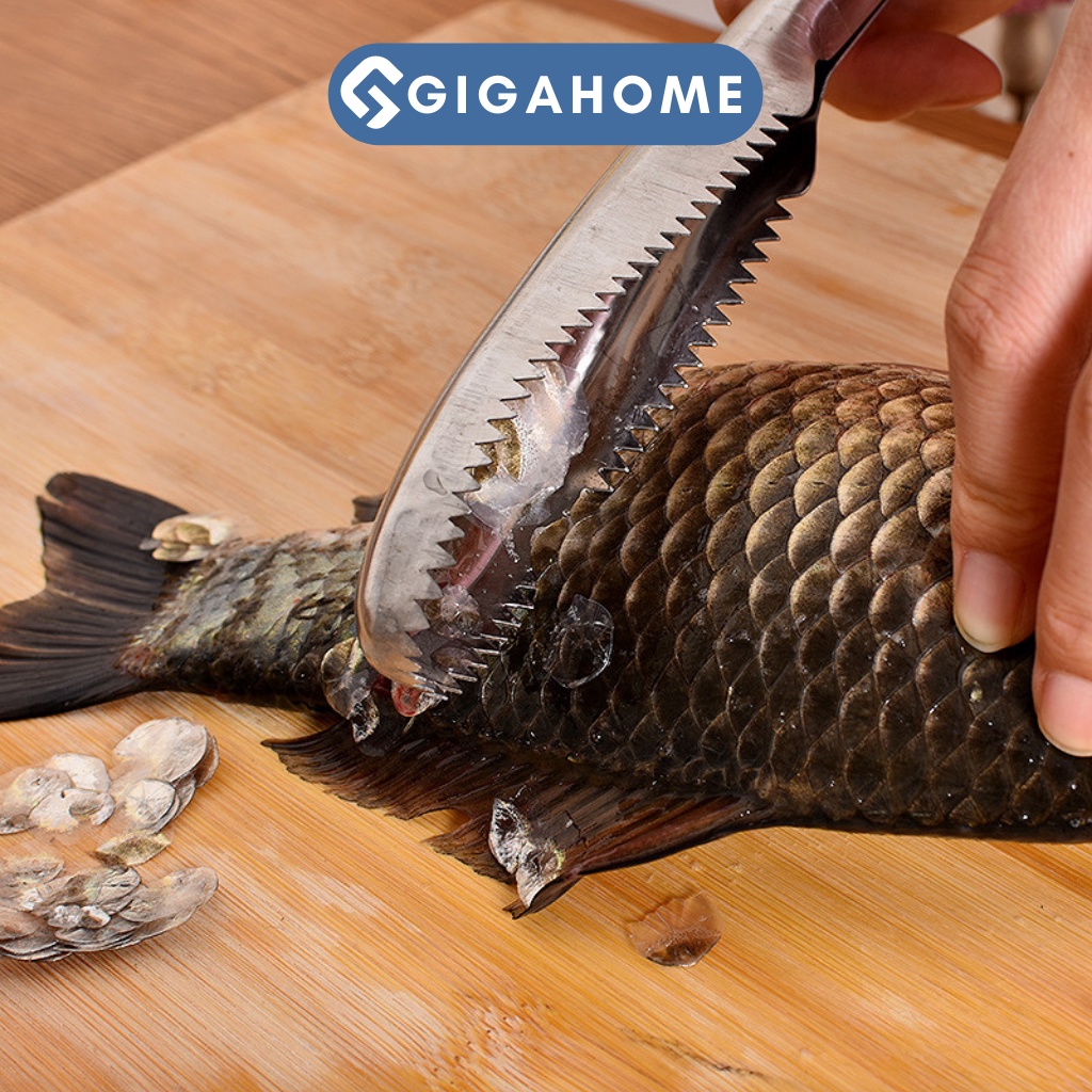 Dụng Cụ Đánh Vảy Cá Bằng Inox GGIAHOME Dùng Trong Nhà Bếp 9158