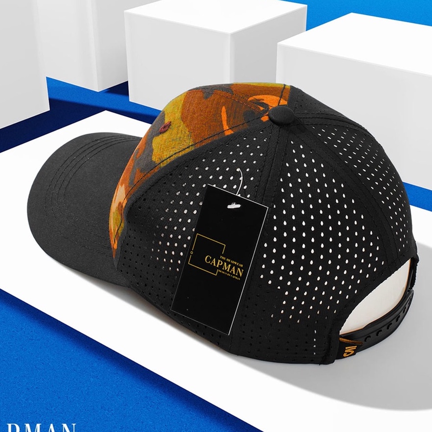 Mũ lưỡi trai thể thao CAPMAN Reckless dáng ôm đầu CM30 phối lưới thoáng mát
