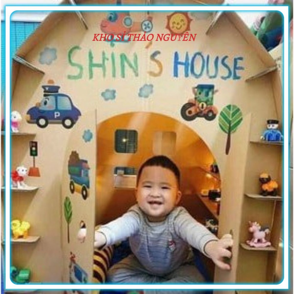 NHÀ BÌA, NHÀ LẮP GHÉP THÔNG MINH CHO BÉ BABY'S HOUSE TẶNG KÈM TẬP TÔ CHO BÉ.