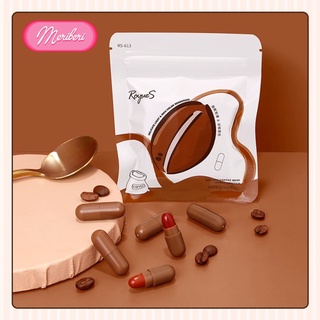 Set son 10 cây mini cafe son sáp mịn mướt cute tiện lợi