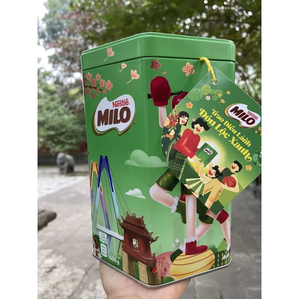 MILO HỘP THIẾC PHIÊN BẢN TẾT 400G