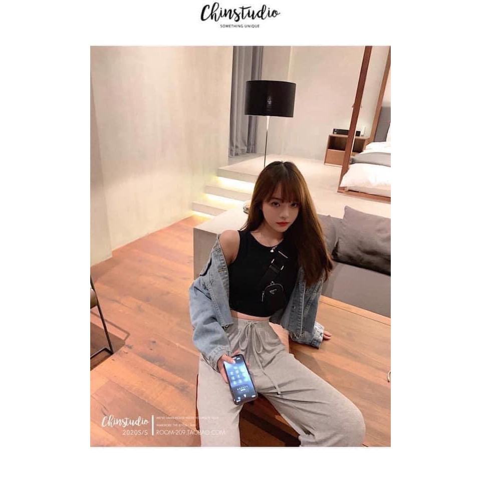 [SẴN] Áo Cotton Sát Nách Màu Trơn Xinh Xắn Cho Nữ kiểu áo croptop nữ mới 2021 Sota shop