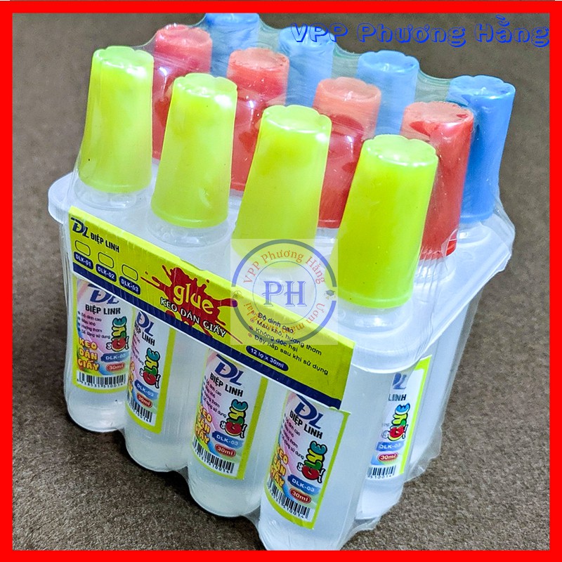 1 Lốc keo dán - Hồ dán giấy