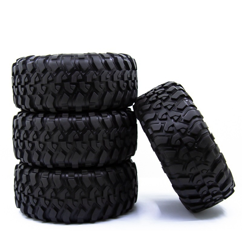 Set 4 Bánh Xe Cao Su 118MM 1.9 Dành Cho Xe Đồ Chơi 1 / 10 RC Axial SCX10 90046 AXI03007 Traxxas TRX4 D90 Tamiya CC01