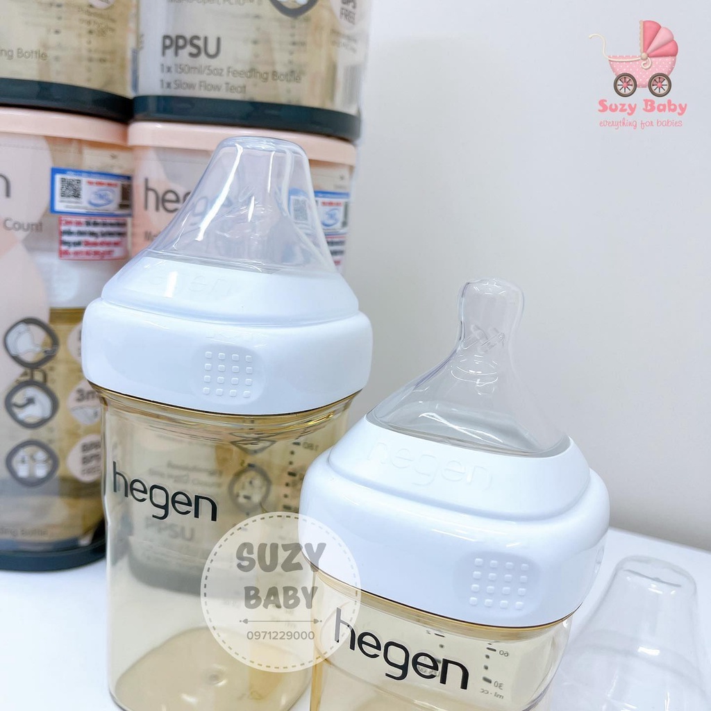 Bình sữa Hegen chính hãng đủ size 60ml/150ml/240ml/330ml