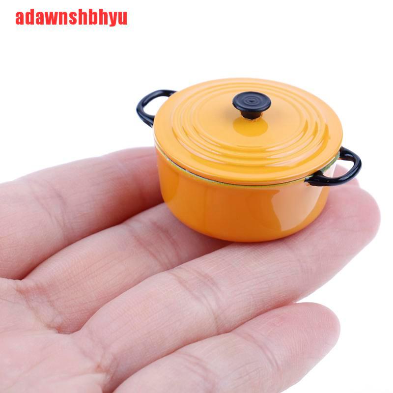 Mô Hình Nồi Nấu Ăn Đồ Chơi Cho Nhà Búp Bê 34x17mm 1: 12