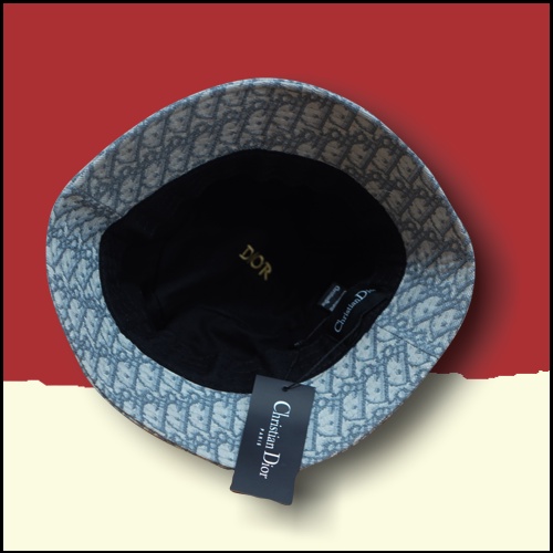 Mũ bucket tai bèo dệt nón cụp có vành Unisex nam nữ ulzzang chất vải kaki tốt phom đẹp kiểu Dior 2 lớp | DECAP SHOP