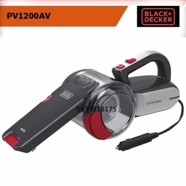 Máy hút bụi chuyên dùng cho ô tô 12v Black and decker mã Pv1200av