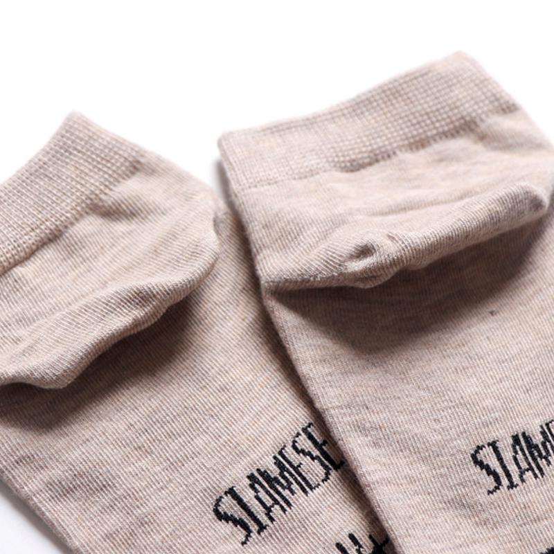 Tất Cotton Hoạt Hình Xinh Xắn Cho Nữ