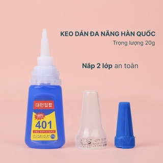 Keo 401 gắn móng siêu chắc siêu bền 100% (phụ kiện làm móng)
