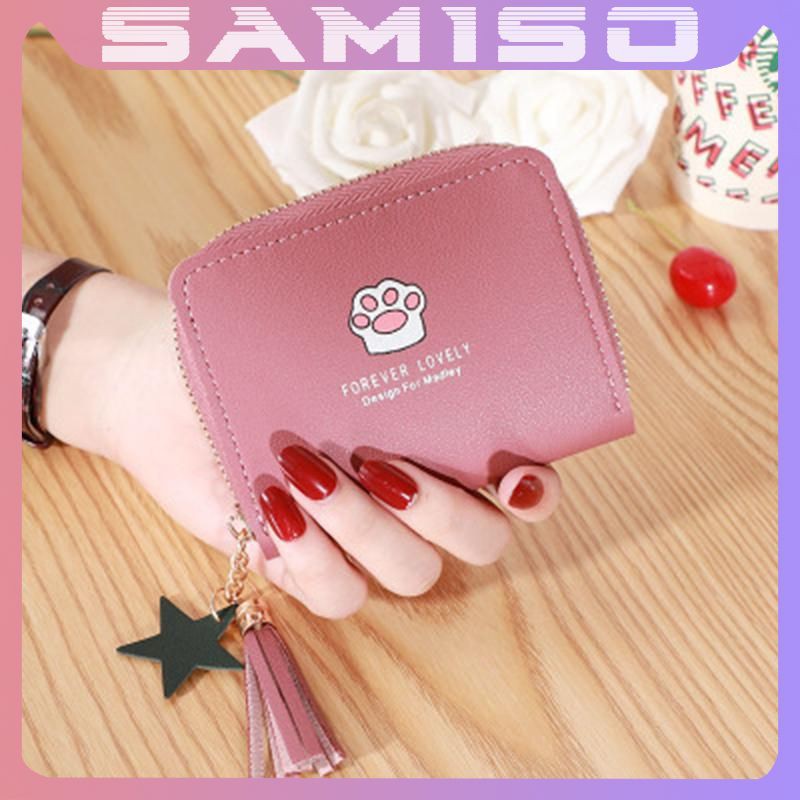 Ví nữ ngắn đẹp cầm tay mini nhỏ gọn bỏ túi nhiều ngăn dễ thương NG23 | BigBuy360 - bigbuy360.vn