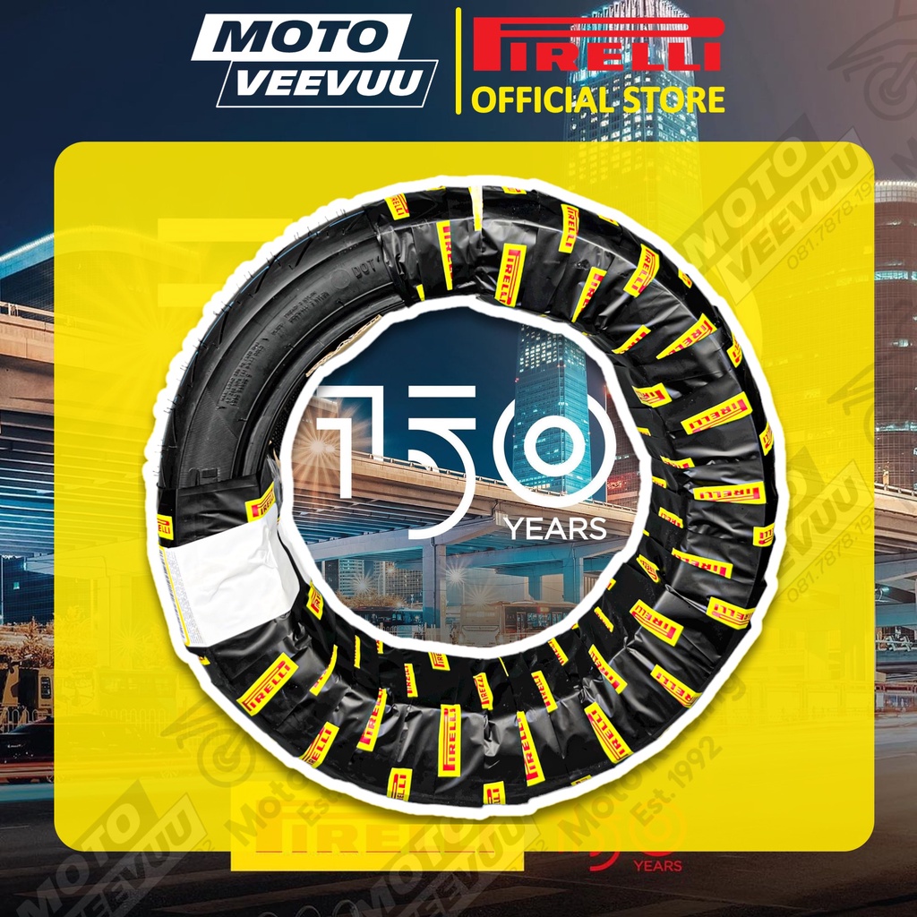 Vỏ lốp xe máy PIRELLI 120/70-12 TL Diablo Rosso Scooter (Lốp không ruột)
