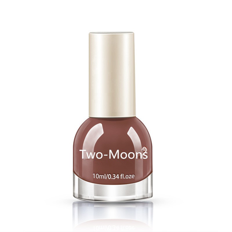Sơn móng tay TWO-MOONS nhiều màu tùy chọn trang trí móng tiện dụng 10ml