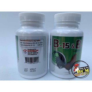 B15 & b12 thuốc nuôi gà chế độ đá hiệu quả