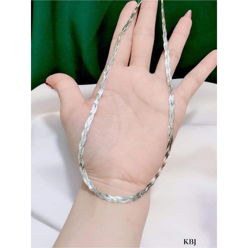 Kiềng cổ mềm tết - chuẩn bạc ta 100%