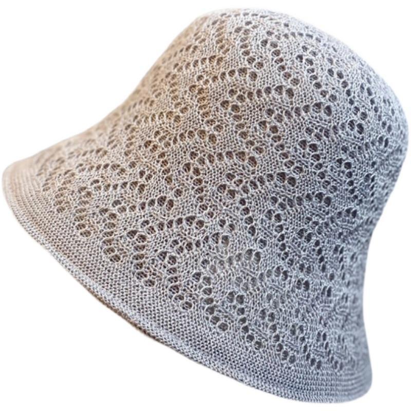 Nón Tai Bèo Chống Nắng Hai Mặt Bằng Lụa Lạnh Mỏng Thoáng Khí Thời Trang Mùa Hè Cho Nữ