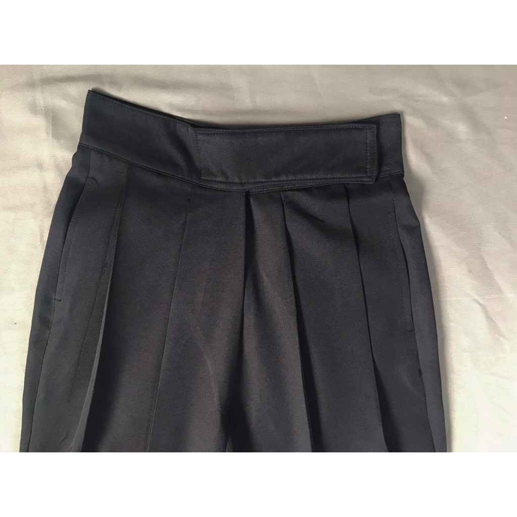 Quần tây ulzzang ống rộng lưng cao | BigBuy360 - bigbuy360.vn