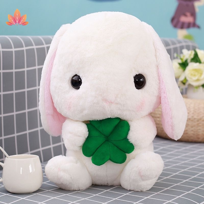 Dễ thương Thỏ nhồi bông Đồ chơi sang trọng Đồ chơi mềm đệm Bunny Kid Pillow Doll Quà tặng sinh nhật cho trẻ em Baby JP5