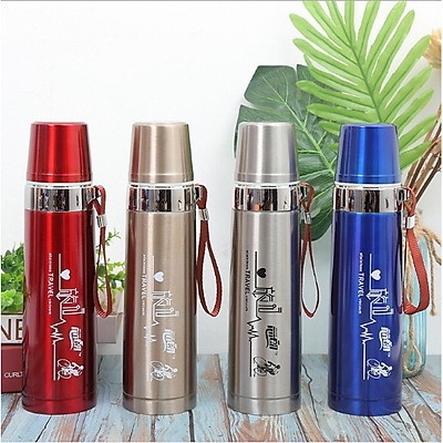 Bình Giữ Nhiệt - Ly Giữ Nhiệt Inox 3 Lớp 800ml-GIỮ NHIỆT