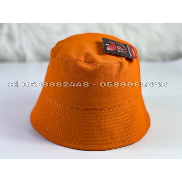 Mũ bucket vành cụp trơn nhiều màu Hàn quốc đơn giản