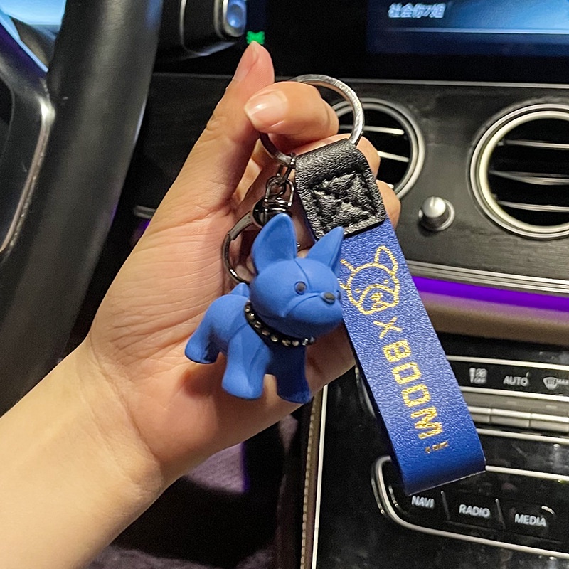 Móc Khoá Cun Dây Da Cưc Cute