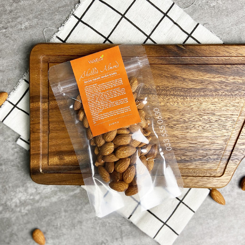[Rất thơm] Hạnh nhân tách vỏ đã rang 100g
