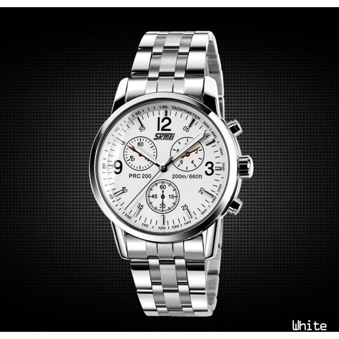 Đồng hồ nam skmei màu trắng cực chất | BigBuy360 - bigbuy360.vn
