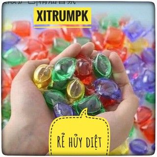 Hộp 30 Viên Giặt Tẩy Rửa Quần Áo Nội Địa Trung Quốc Ảnh Thật 100%