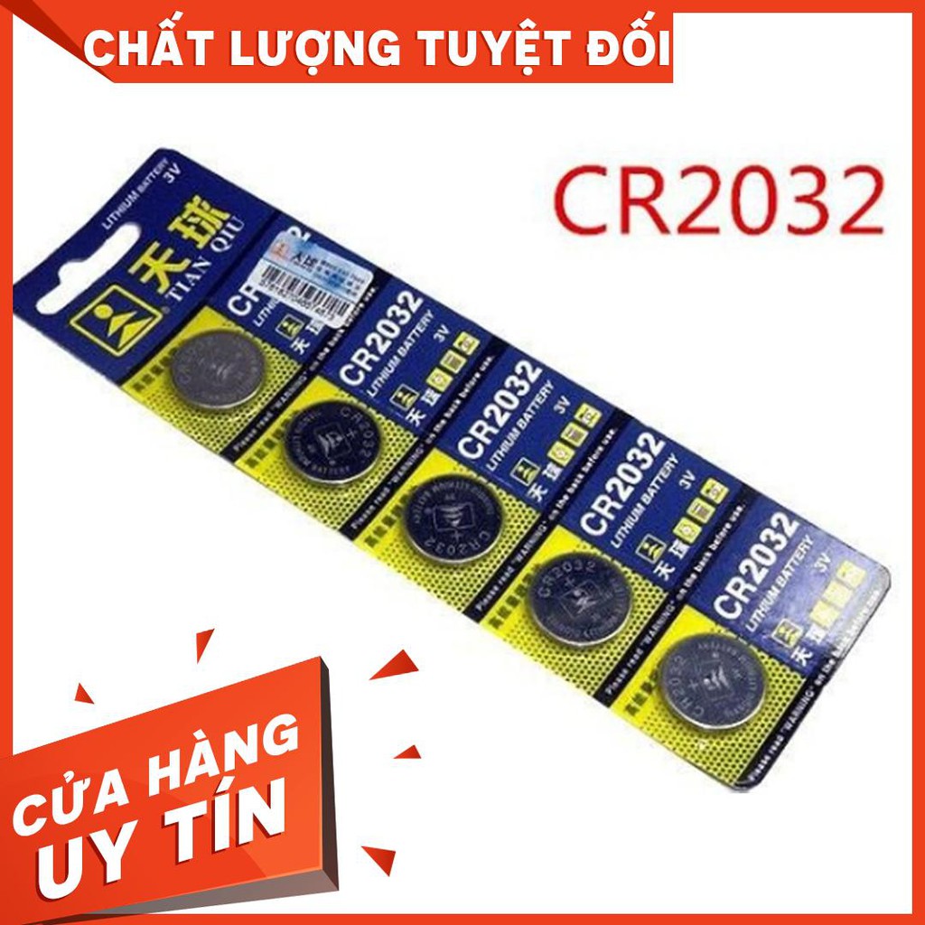 Pin Cmos CR2032 vỉ 5 viên giá rẻ.