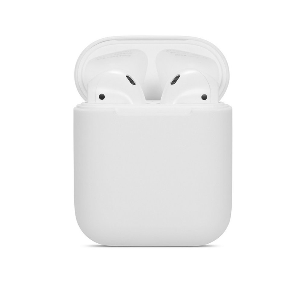 Earphone Case For Airpods 1/2 Silicone Wireless Earphone Cover Protective Case