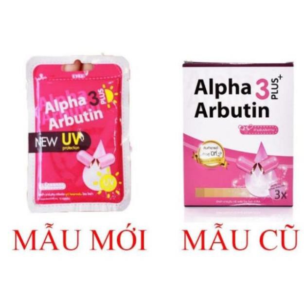 [MẪU MỚI] Vỹ 10 viên Kích Trắng Alpha Arbutin chống nắng