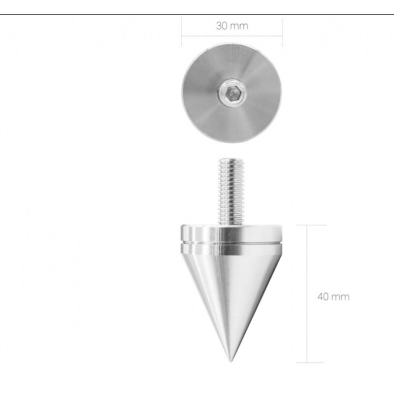 Chân đinh chén hứng loại 25mm-30mm-40mm dành cho kệ loa đài