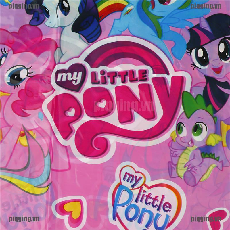 Khăn Trải Bàn Trang Trí Tiệc Sinh Nhật Cho Bé Hình My Little Pony