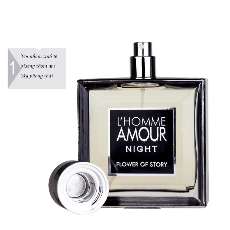 Nước hoa nam thơm lâu chính hãng L'HOMME hương thơm tươi mát nam tính, mủi nhẹ nhàng quyến rũ dạng xịt 100ml DNP009 | BigBuy360 - bigbuy360.vn