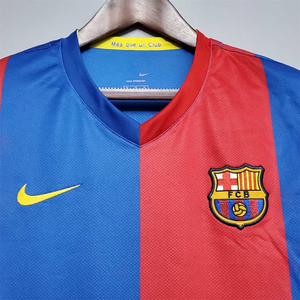 Áo Bóng Đá Đội Tuyển Barcelona 06-07 Phong Cách Retro