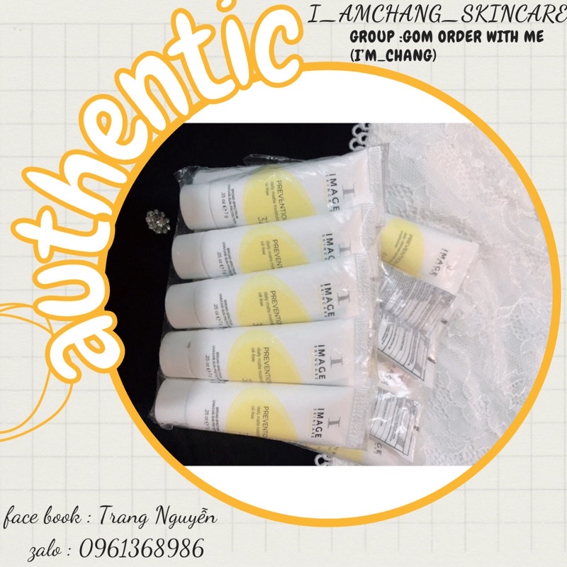 Sample kem chống nắng image các loại