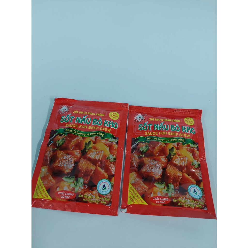 Gói gia vị sốt nấu bò kho hiệu huytuanfood 9k