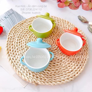 Set chén bát ăn dặm cho bé (xanh dương)