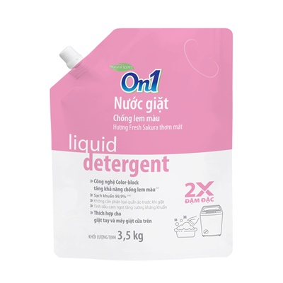 Nước giặt xả cao cấp On1 túi 3.5kg