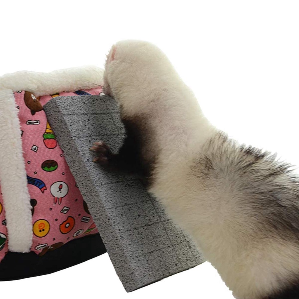 Đồ Chơi Bảng Cào Móng Tự Nhiên Cho Chuột Hamster Thỏ AUGUSTINA