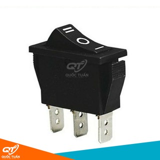 Công Tắc Bập Bênh KCD1-103 6A/250V 3 Chân 3 Chế Độ ON-OFF-ON