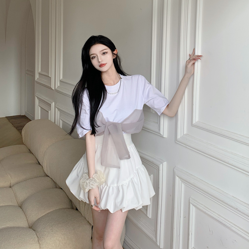 [QUÀ TẶNG LÀ GÓI XẢ VẢI BẠN NHÉ] Đầm nữ tiểu thư dáng xòe 2021, Set chân váy nữ bánh bèo xòe đuôi cá thời trang hàn quốc | BigBuy360 - bigbuy360.vn